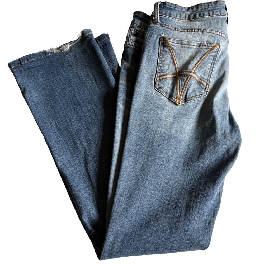 Kut From The Kloth Blue Bootcut Jeans Size 12 - Picture 12 of 12